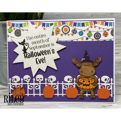 Simon Says Stamp! Riley And Company Cut Ups SPOOKY FENCE Die RD506