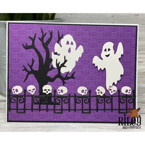 Simon Says Stamp! Riley And Company Cut Ups SPOOKY FENCE Die RD506