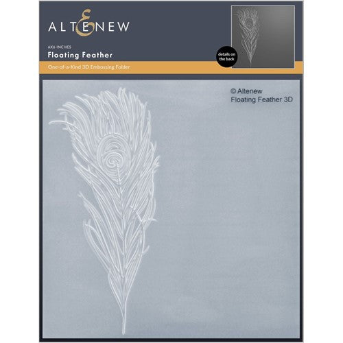 Simon Says Stamp! Altenew FLOATING FEATHER 3D Embossing Folder ALT7237