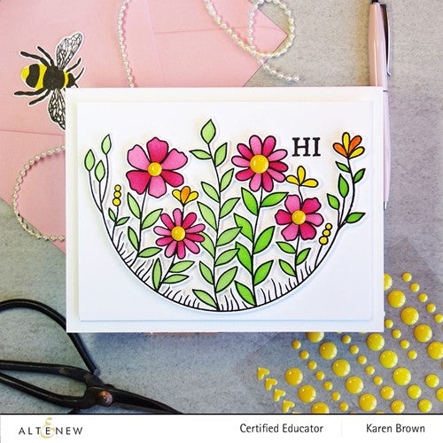 Simon Says Stamp! Altenew ARCH OF FLOWERS Clear Stamps ALT7220