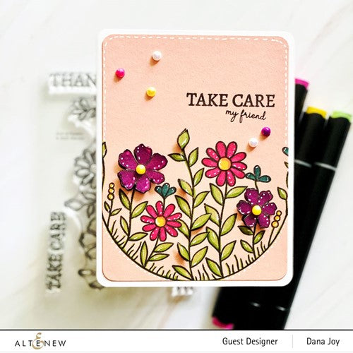 Simon Says Stamp! Altenew ARCH OF FLOWERS Clear Stamps ALT7220
