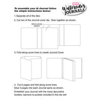Simon Says Stamp! Art Impressions JOURNAL TEMPLATE Watercolor Journals Die Set 5543