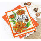 Simon Says Stamp! Waffle Flower CHRYSANTHEMUMS Clear Stamps 421143