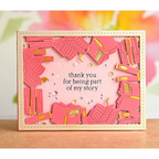 Simon Says Stamp! Waffle Flower STORY SENTIMENTS Clear Stamps 421069