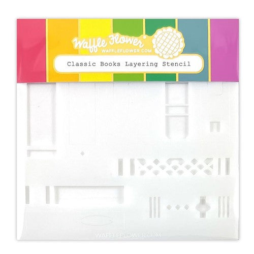 Simon Says Stamp! Waffle Flower CLASSIC BOOK Layering Stencil 421053