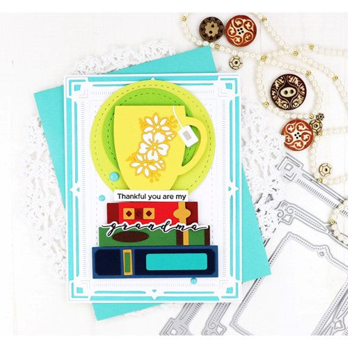 Simon Says Stamp! Waffle Flower CLASSIC BOOKS Dies 421052