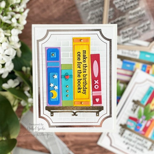 Simon Says Stamp! Waffle Flower CLASSIC BOOKS Dies 421052 | color-code:ALT6