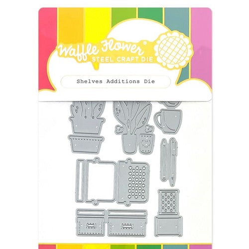 Simon Says Stamp! Waffle Flower SHELVES ADDITIONS Dies 421046