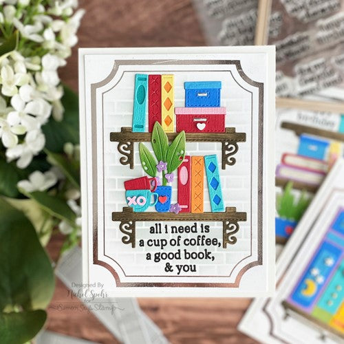 Simon Says Stamp! Waffle Flower SHELVES ADDITIONS Dies 421046 | color-code:ALT3
