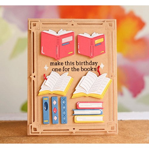 Simon Says Stamp! Waffle Flower LAYERED BOOKS Dies 421045
