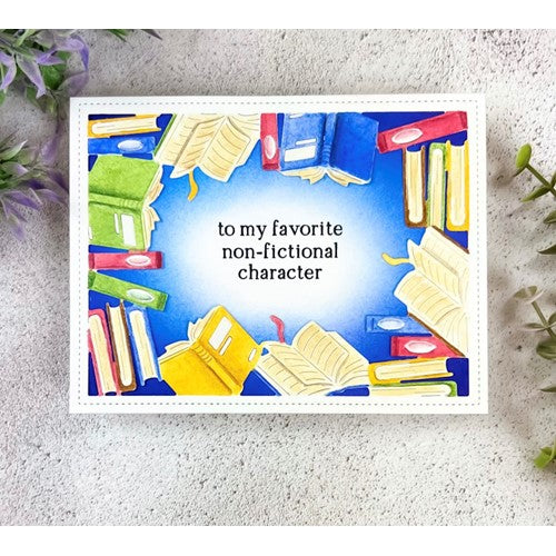 Simon Says Stamp! Waffle Flower BOOK COVER Die 421043