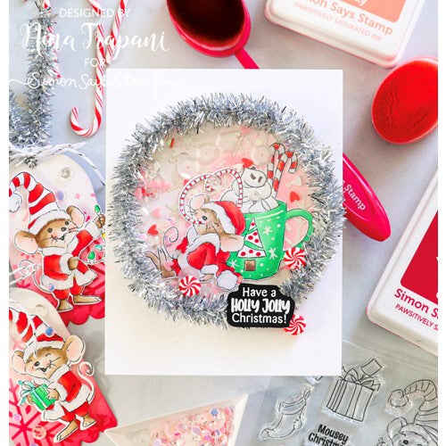 Simon Says Stamp! Art Impressions MOUSEY CHRISTMAS Clear Stamp and Die Set 5564 | color-code:ALT1