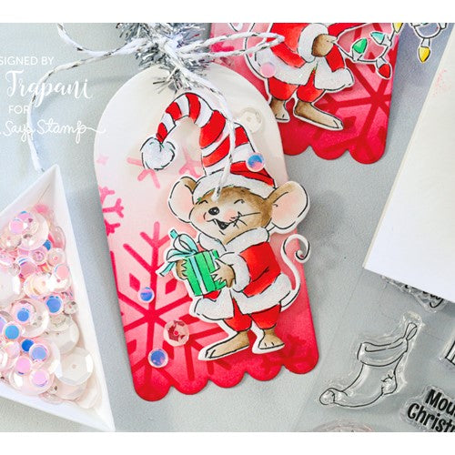 Simon Says Stamp! Art Impressions MOUSEY CHRISTMAS Clear Stamp and Die Set 5564 | color-code:ALT2