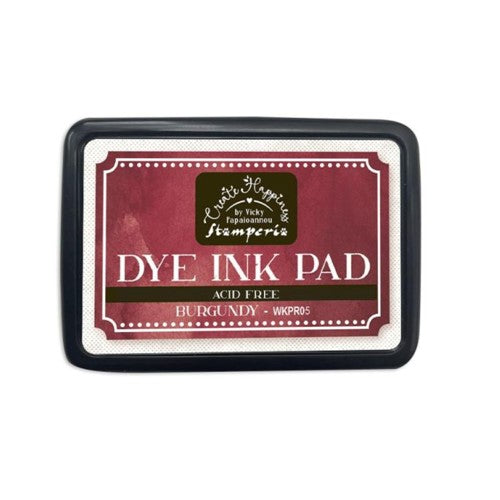 Simon Says Stamp! Stamperia Create Happiness BURGUNDY Dye Ink Pad wkpr05