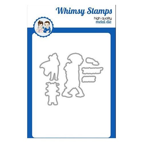 Simon Says Stamp! Whimsy Stamps MOMBIE Outline Dies WSD137