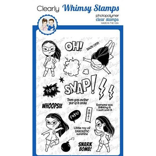Simon Says Stamp! Whimsy Stamps OH SNAP Clear Stamps CWSD424