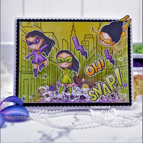 Simon Says Stamp! Whimsy Stamps OH SNAP Clear Stamps CWSD424