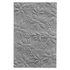 Simon Says Stamp! E3D-038 Spellbinders SCENIC POINSETTIA 3D Embossing Folder