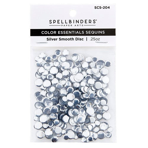 Simon Says Stamp! SCS-204 Spellbinders SILVER SMOOTH DISCS Color Essentials