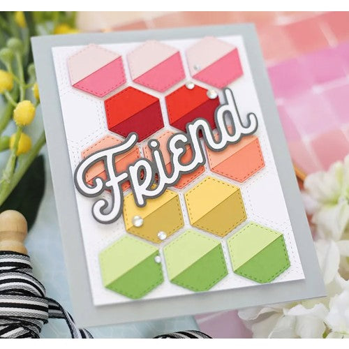 Simon Says Stamp! Concord & 9th HONEYCOMB QUILT TOP Dies 11439 | color-code:ALT4