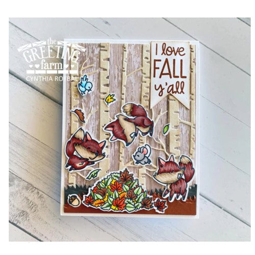 Simon Says Stamp! The Greeting Farm FOXY FALL Clear Stamps tgf635 | color-code:ALT2