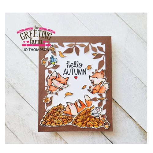 Simon Says Stamp! The Greeting Farm FOXY FALL Clear Stamps tgf635 | color-code:ALT4