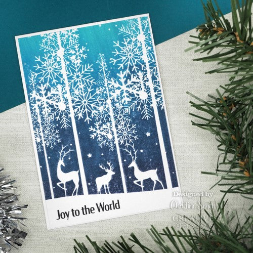 Simon Says Stamp! Creative Expressions NORDIC WINTER DL Cling Stamp umsdb117
