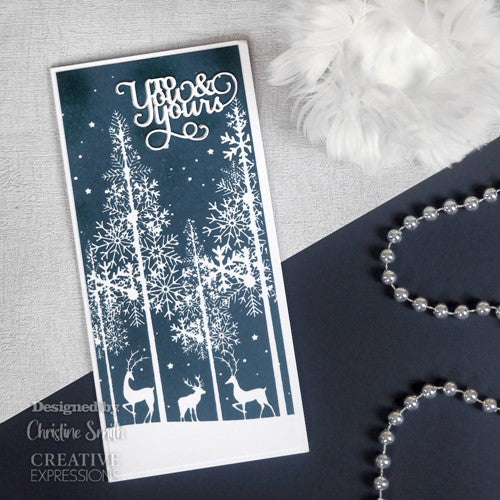 Simon Says Stamp! Creative Expressions NORDIC WINTER DL Cling Stamp umsdb117