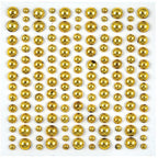 Simon Says Stamp! Craft Consortium Essential Elements GOLD PEARLS Adhesive Embellishments CEAPRL002