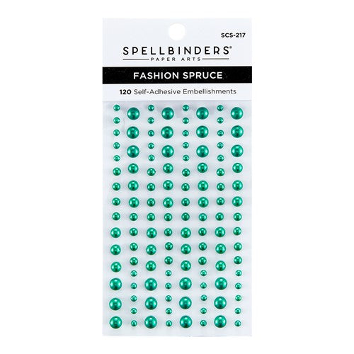 Simon Says Stamp! SCS-217 Spellbinders FASHION SPRUCE Color Essentials Pearl Dots