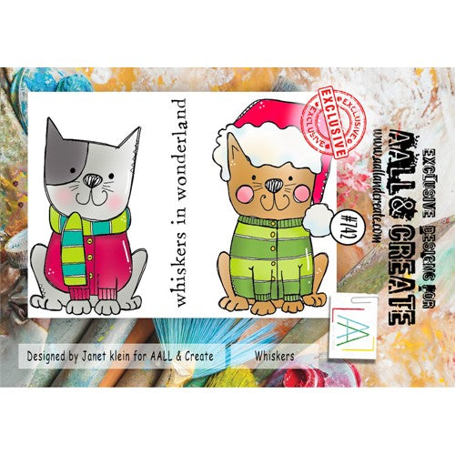 Simon Says Stamp! AALL & Create WHISKERS A7 Clear Stamps aall742