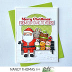 Simon Says Stamp! Picket Fence Studios SCENE BUILDING WINTER SCENERY Clear Stamp bb193