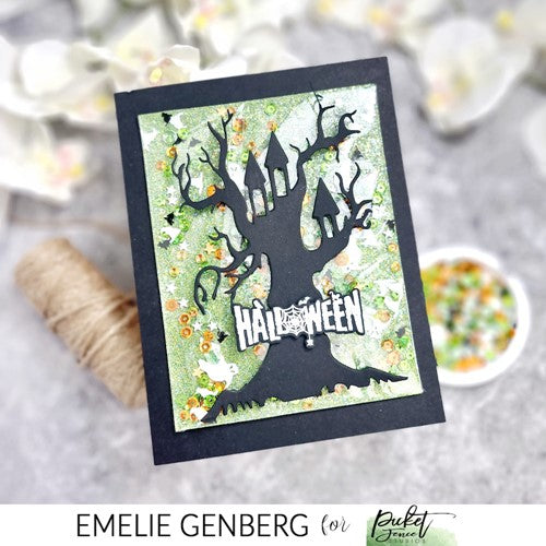 Simon Says Stamp! Picket Fence Studios A2 SPOOKY TREE Die pfsd300
