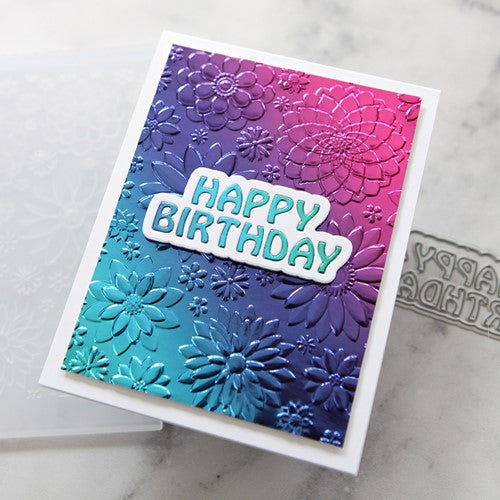 Simon Says Stamp! Simon Says Stamp Embossing Folder MINTED FLORALS sf267 | color-code:ALT1