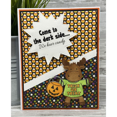 Simon Says Stamp! Riley and Company Funny Bones COME TO THE DARK SIDE Cling Rubber Stamp RWD-1067