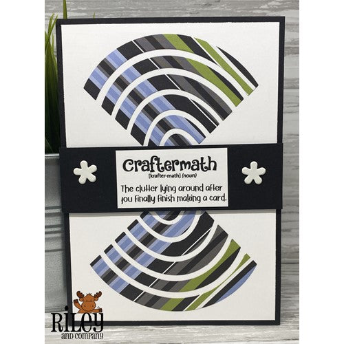 Simon Says Stamp! Riley and Company Funny Bones CRAFTERMATH Cling Rubber Stamp RWD-1057