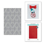 Simon Says Stamp! SES-043 Spellbinders ARGYLE SOCKS Embossing Folder