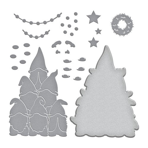 Simon Says Stamp! S4-1217 Spellbinders GNOME TREE Etched Dies