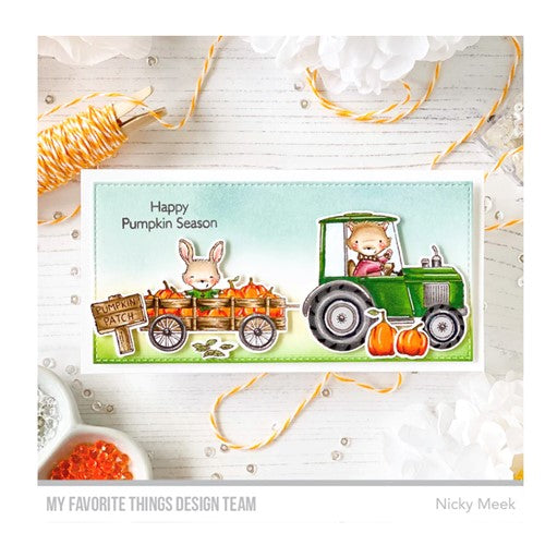 Simon Says Stamp! My Favorite Things HAPPY PUMPKIN SEASON Clear Stamps sy49 | color-code:ALT2