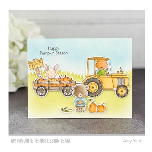 Simon Says Stamp! My Favorite Things HAPPY PUMPKIN SEASON Clear Stamps sy49 | color-code:ALT3