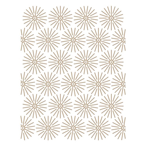 Simon Says Stamp! GLP-335 Spellbinders STARBURST Hot Foil Plate