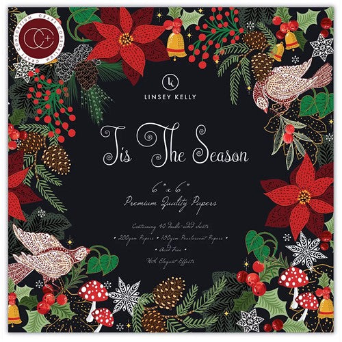 Simon Says Stamp! Craft Consortium TIS THE SEASON 6 x 6 Paper Pad CCPPAD038B
