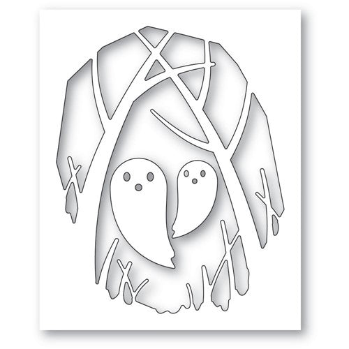 Simon Says Stamp! Memory Box GHOSTS IN THE FOREST Dies 94622