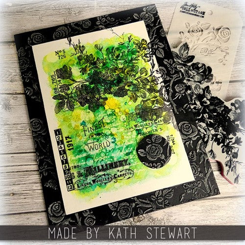 Simon Says Stamp! Tim Holtz Layering Stencil THORNED THS162
