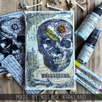 Simon Says Stamp! Tim Holtz Cling Rubber Stamps GOTHIC TAPESTRY CMS454