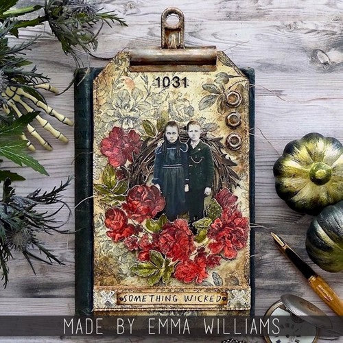 Simon Says Stamp! Tim Holtz Cling Rubber Stamps EXQUISITE CMS453