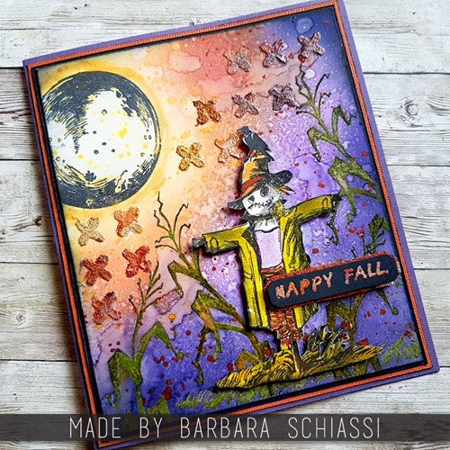 Simon Says Stamp! Tim Holtz Cling Rubber Stamps THE SCARECROW CMS451