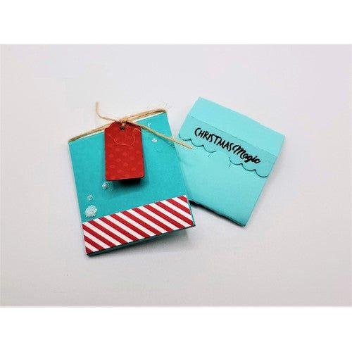 Simon Says Stamp! Art Impressions Matchbook CHRISTMAS Clear Stamps and Dies 5500