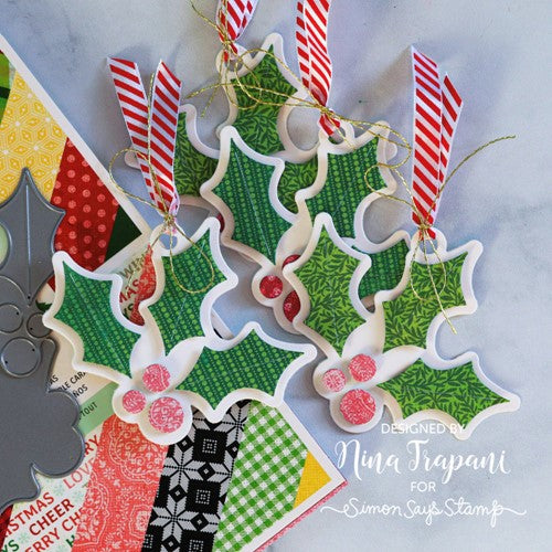 Simon Says Stamp! American Crafts Vicki Boutin EVERGREEN AND HOLLY 6 x 8 Paper Pad 34013705 | color-code:ALT04