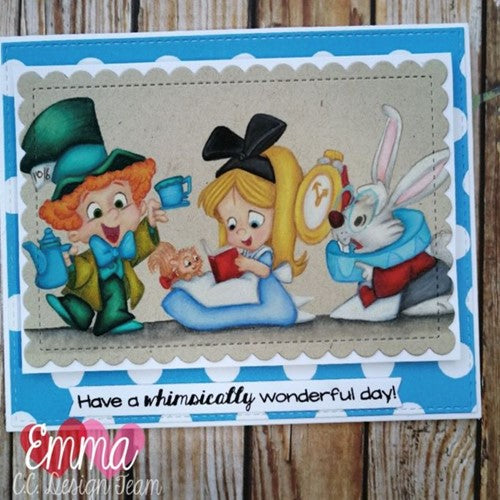 Simon Says Stamp! C.C. Designs WONDERLAND Clear Stamp Set ccd0212
